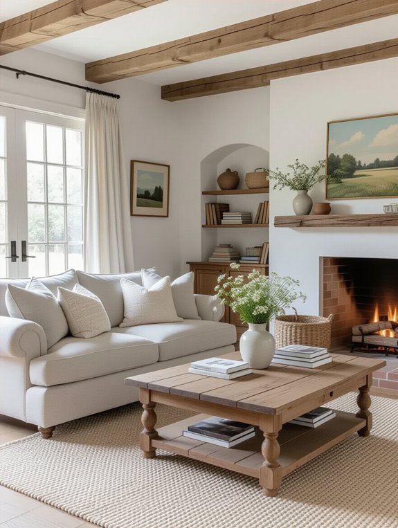 cozy grey sofa retreat