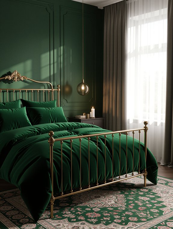 cozy intimate green retreat