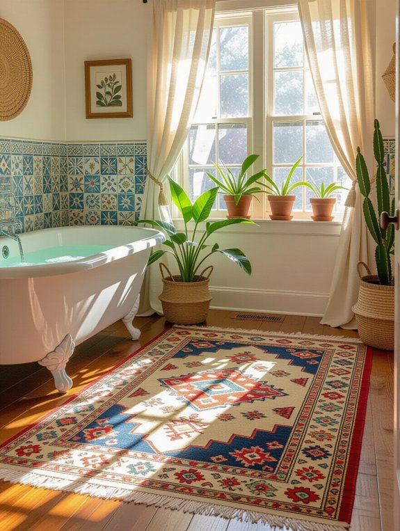 cozy layered rug retreat