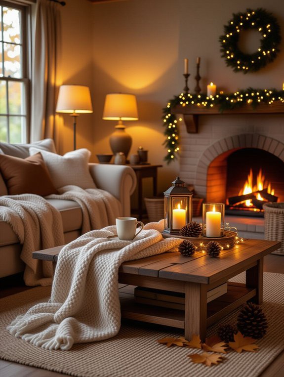 cozy lighting for ambiance