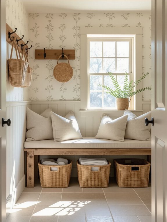 cozy multifunctional utility space