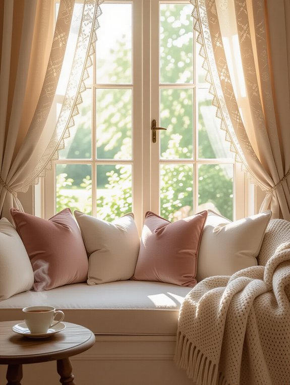 cozy romantic window retreat