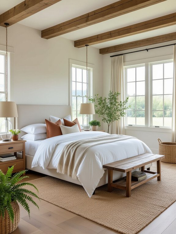 cozy rustic bedroom retreat