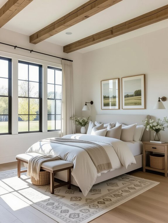 cozy rustic contemporary retreat