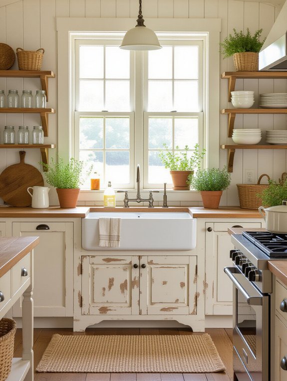 cozy rustic kitchen decor