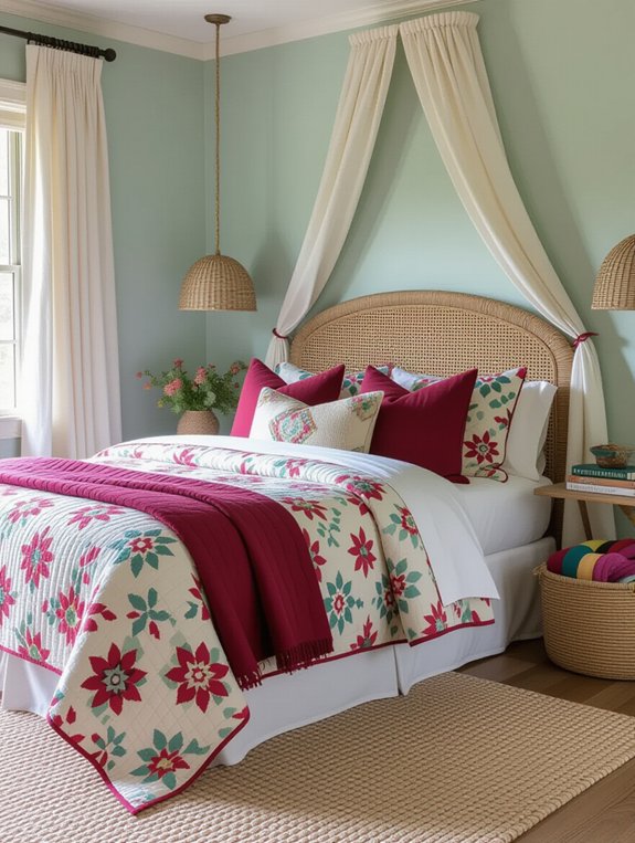 cozy textiles enhance bedrooms