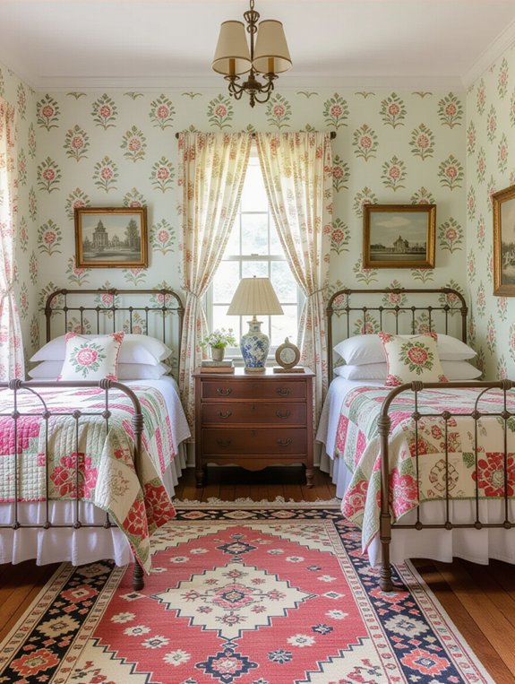 cozy vintage bedroom retreat