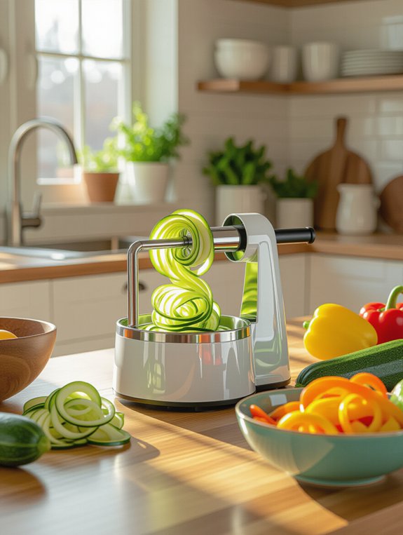 create fun vegetable noodles