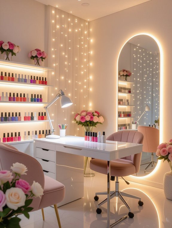 creative lighting enhances ambiance