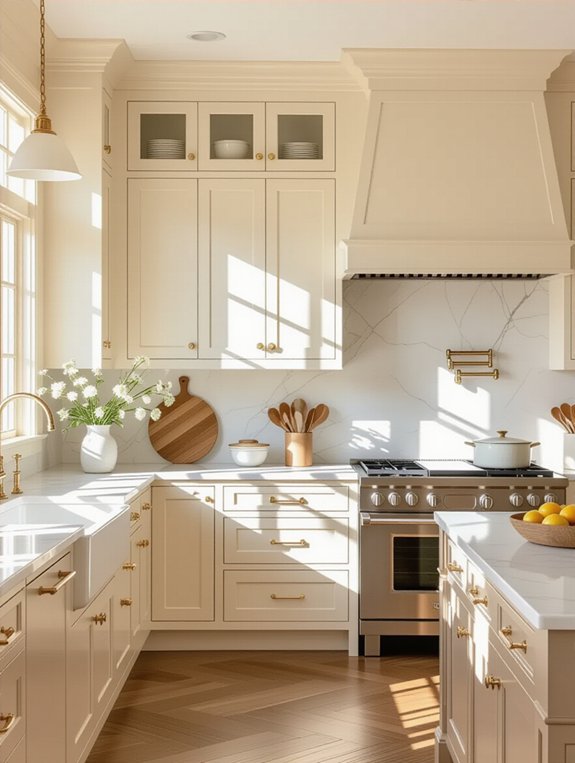 crown molding enhances elegance