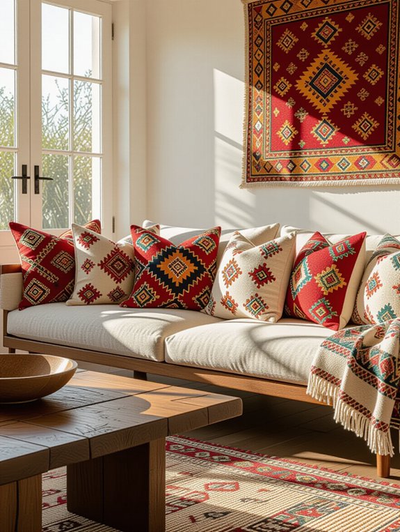 cultural motifs enhance decor