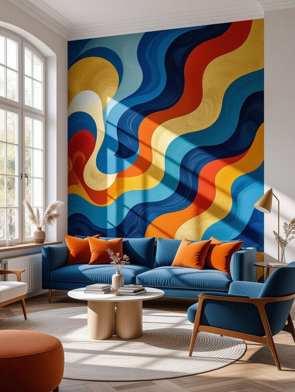 custom artistic wall murals