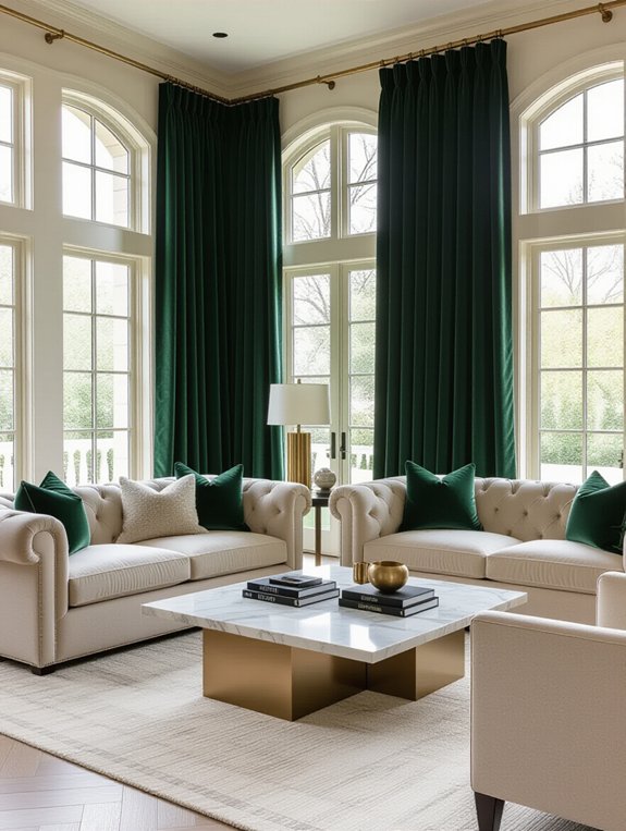 custom window treatments elegance