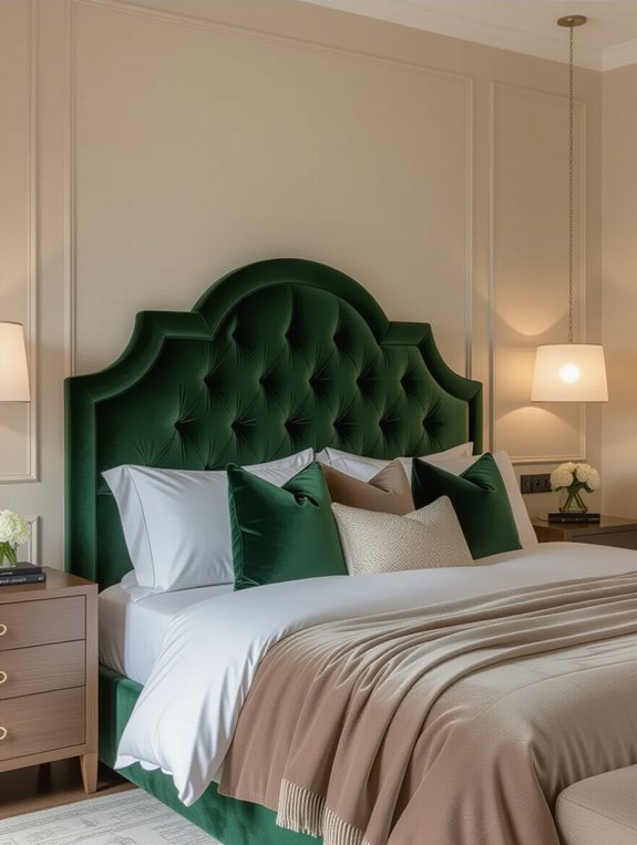 customizable art deco headboards