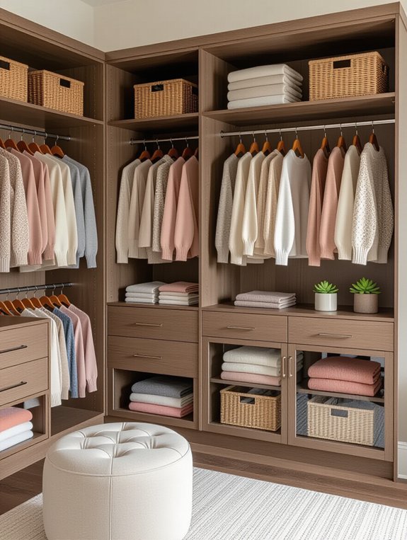 customizable organized closet solutions