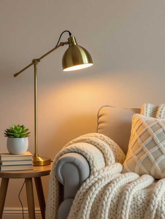 customizable reading lamp comfort