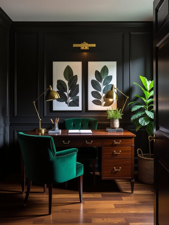 dark tones foster creativity