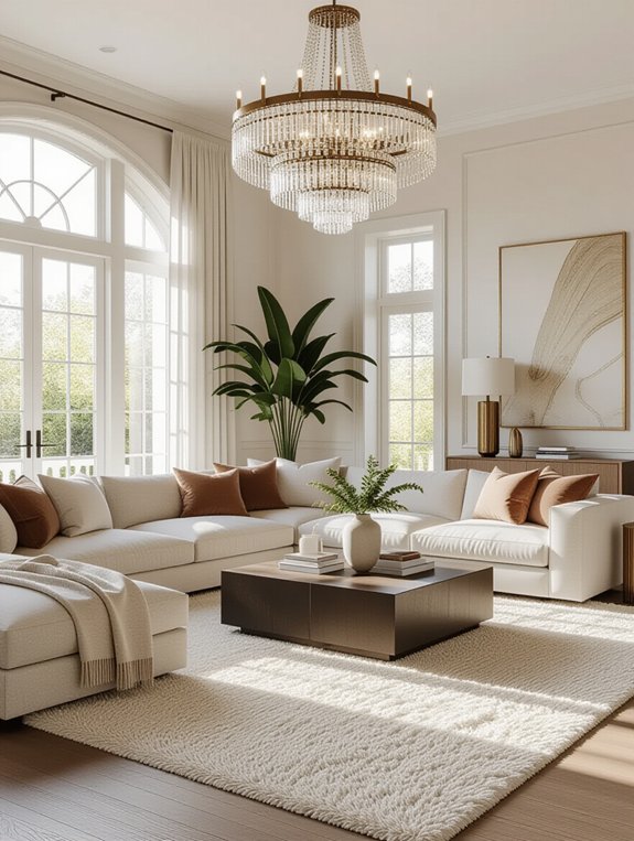 define spaces with rugs