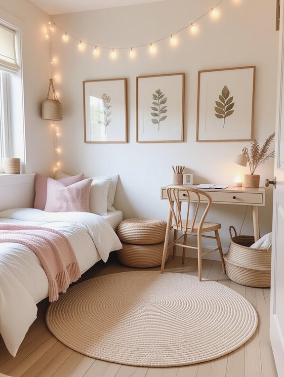 define spaces with rugs