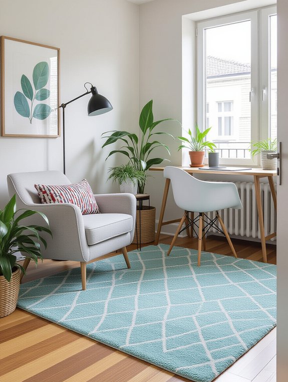 define zones with rugs