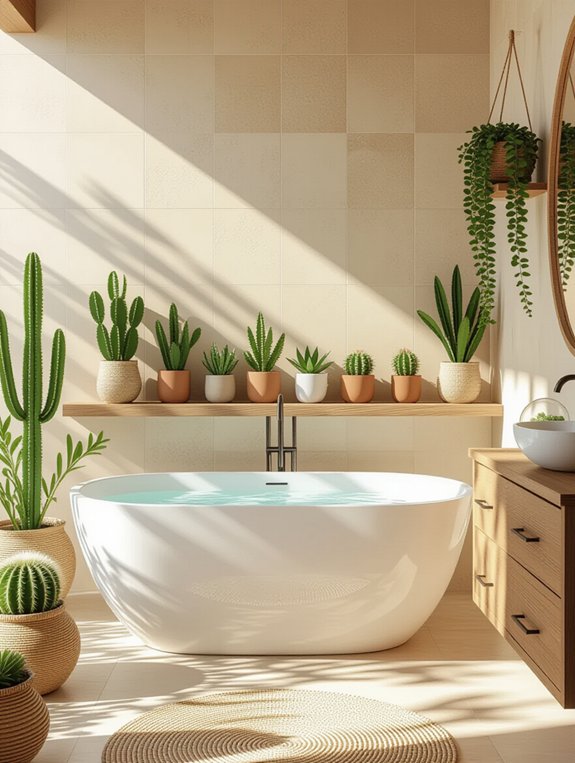 desert inspired bathroom decor