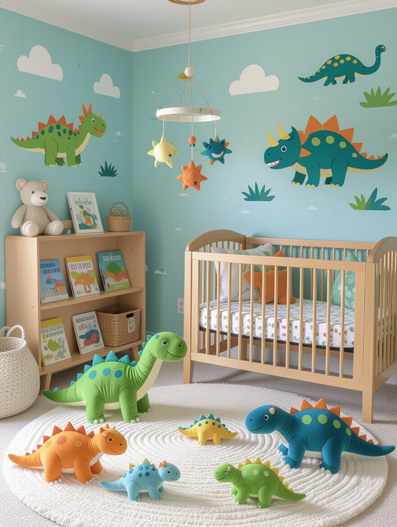 dinosaur themed nursery decor ideas