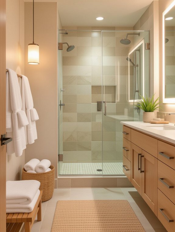 dorm bathroom spa retreat