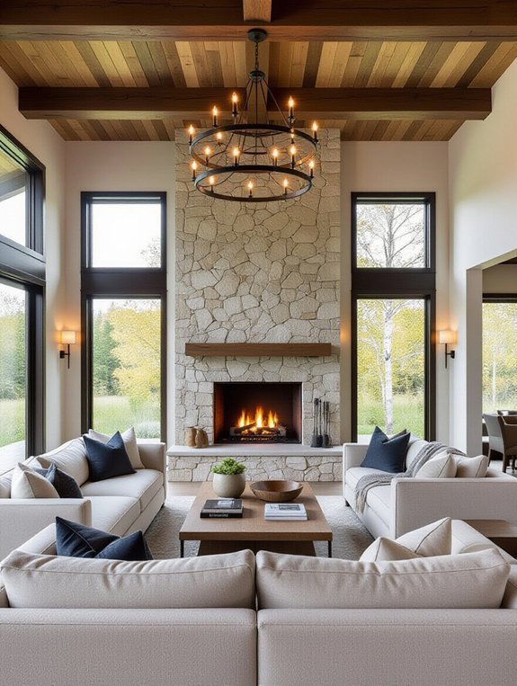 dual room warmth and style