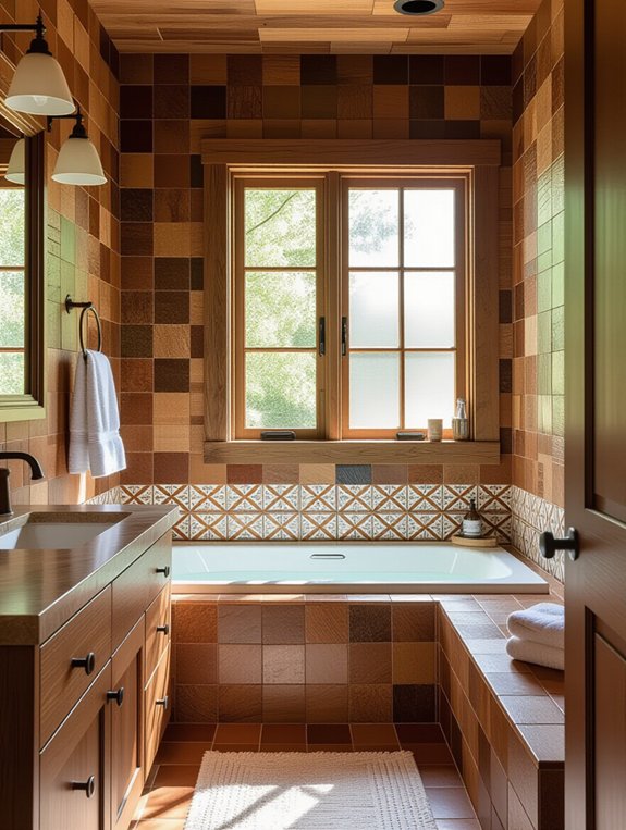 durable stylish wood look tiles