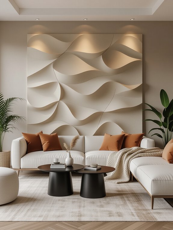 dynamic 3d wall art