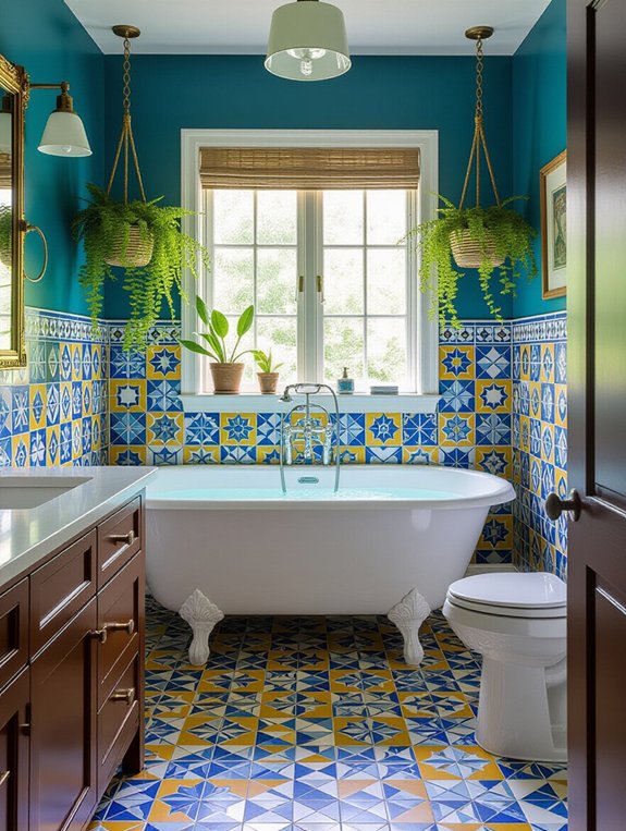 eclectic bathroom design inspiration