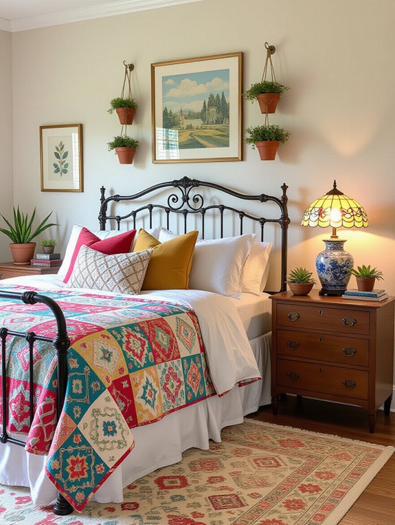eclectic bedroom design ideas