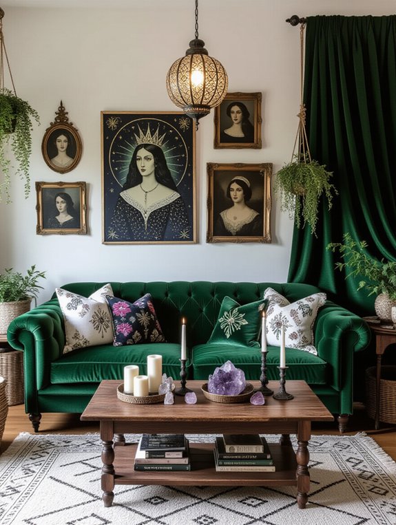 eclectic enchanting wall art