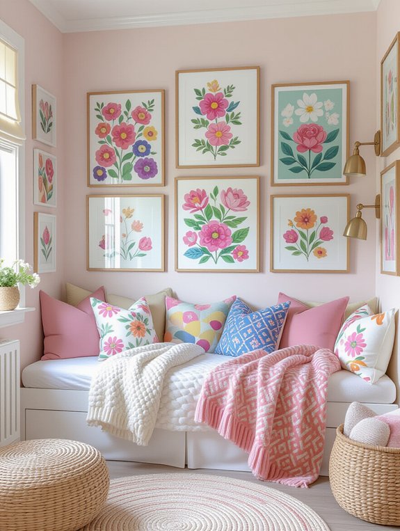 eclectic gallery wall ideas