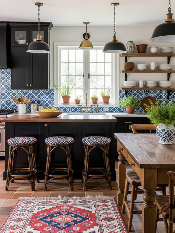 eclectic kitchen design elements
