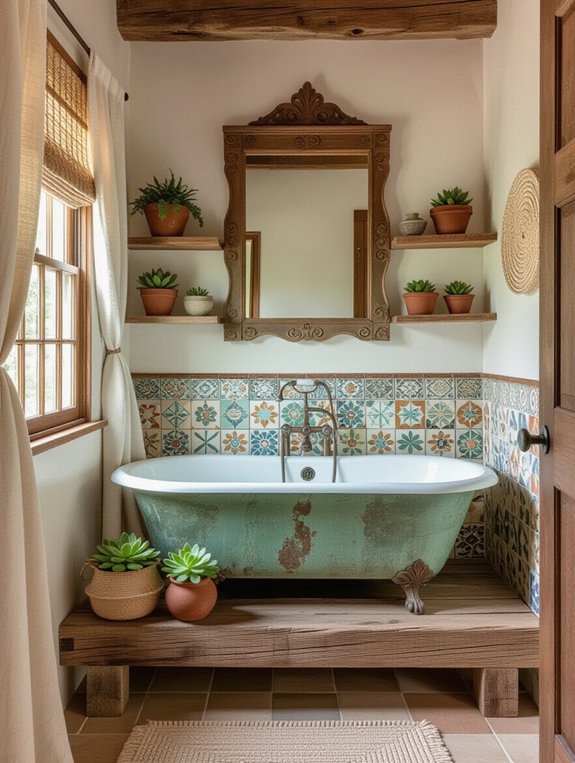 eco friendly reclaimed bathroom materials