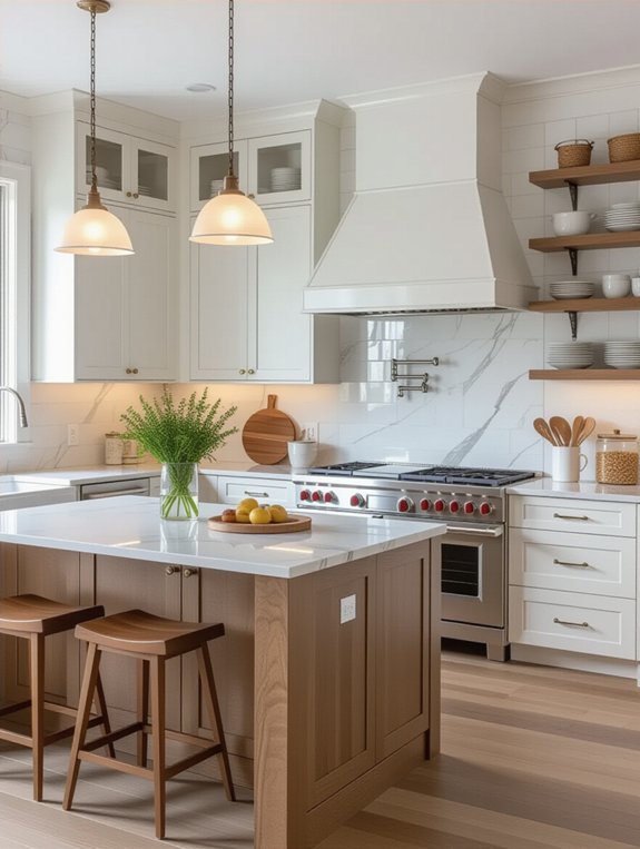 efficient l shaped kitchen design