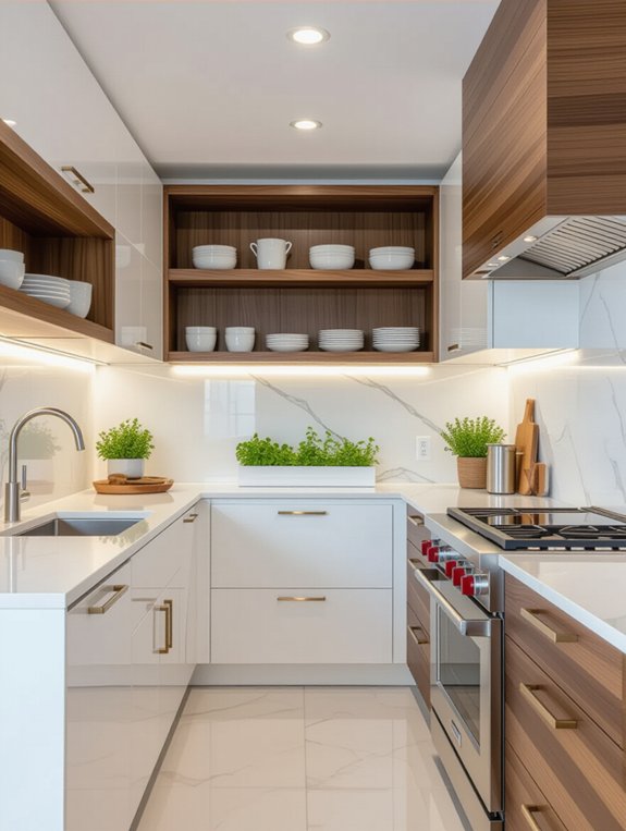 efficient small kitchen design