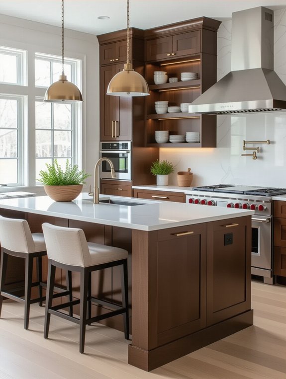 efficient stylish kitchen storage