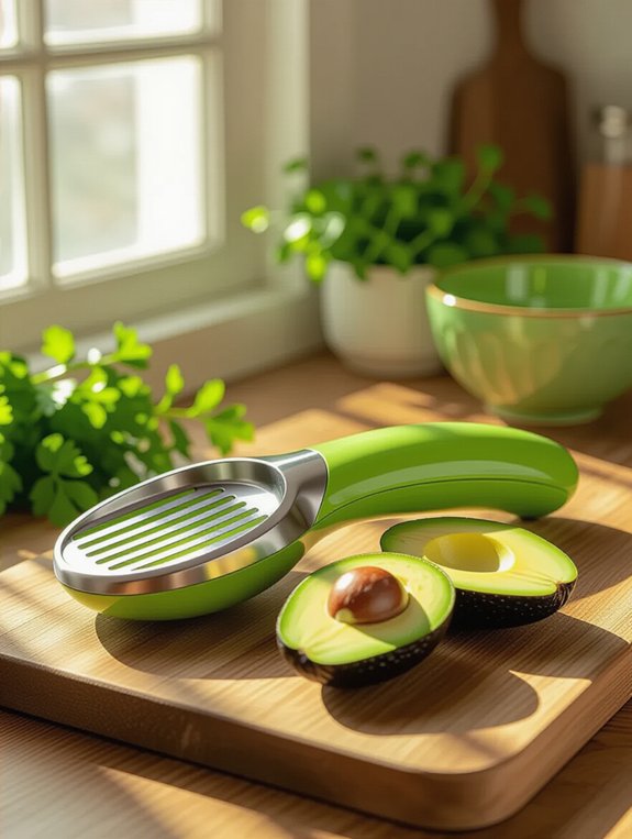 effortless avocado preparation tool