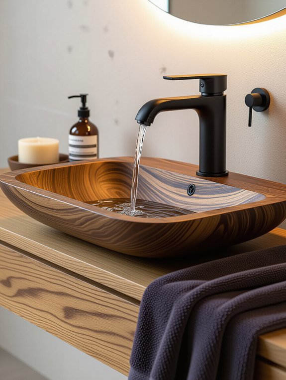 elegant contrast in design