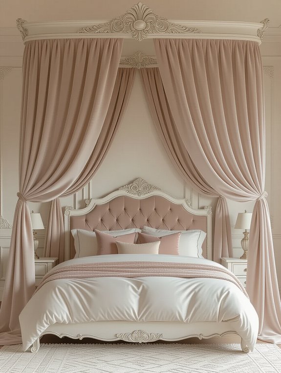 elegant cozy bedroom retreat