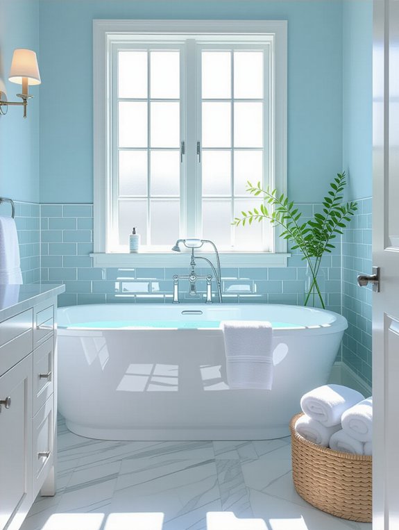 elegant glossy subway tiles