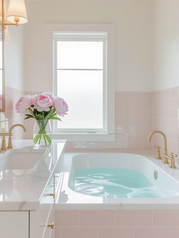 elegant minimalist bathroom design