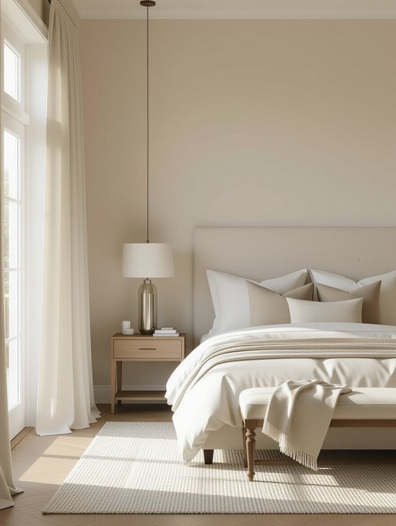 elegant serene neutral palette