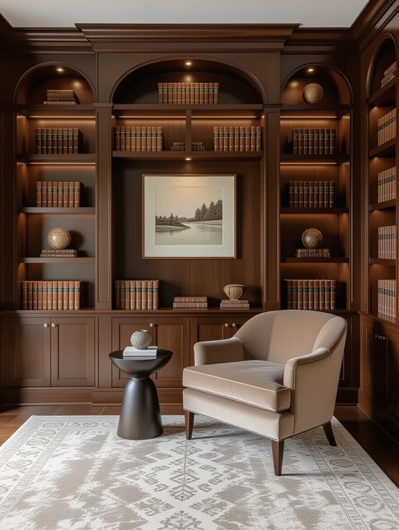 elegant space saving bookshelves