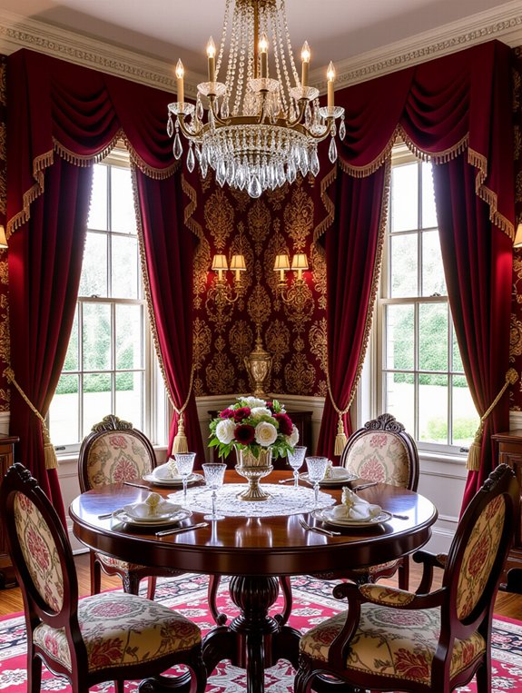 elegant victorian dining decor