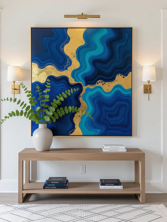 elevate entryway with art