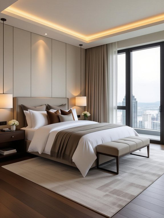 elevate hotel bedroom flooring