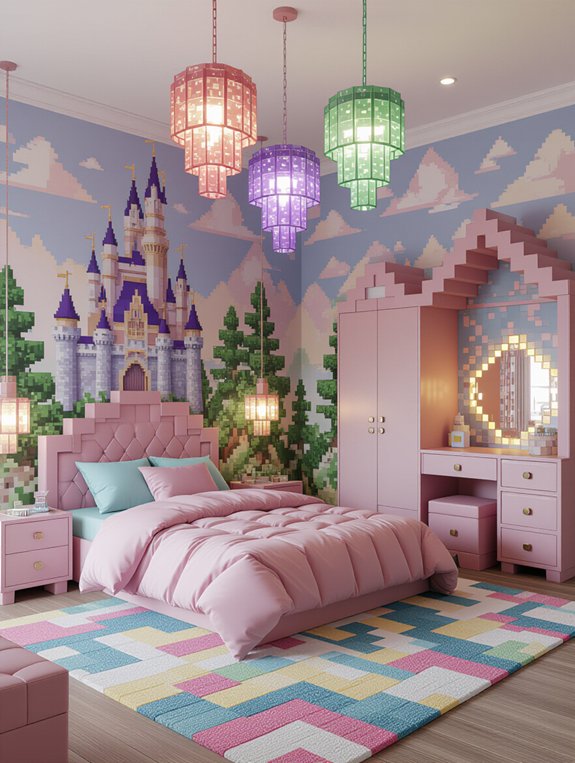enchanting princess bedroom design
